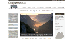 Desktop Screenshot of camping-wagenburg.de